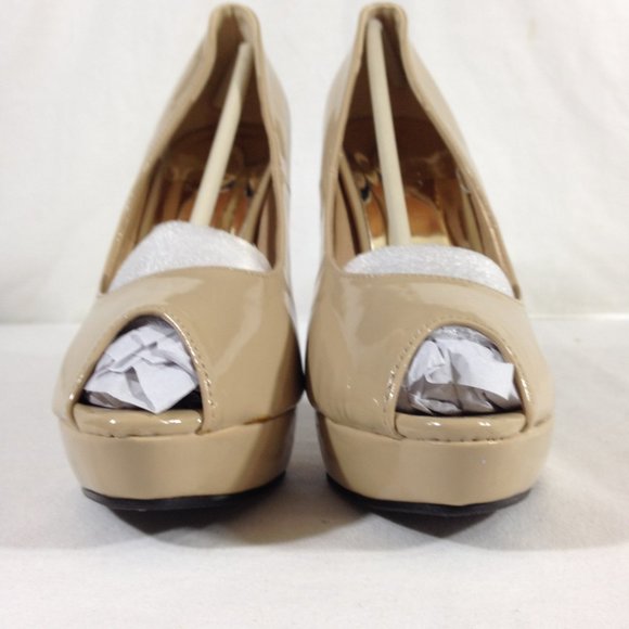 Shoes of Soul-Final Price- Platform Stiletto Camel Platforms Sz  10 - Picture 6 of 9